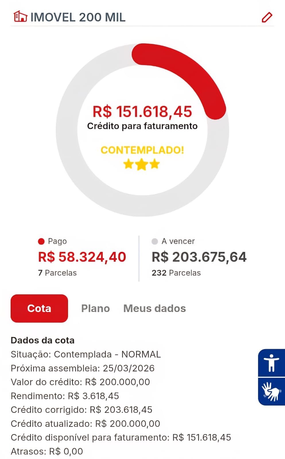 Cota de 151 mil