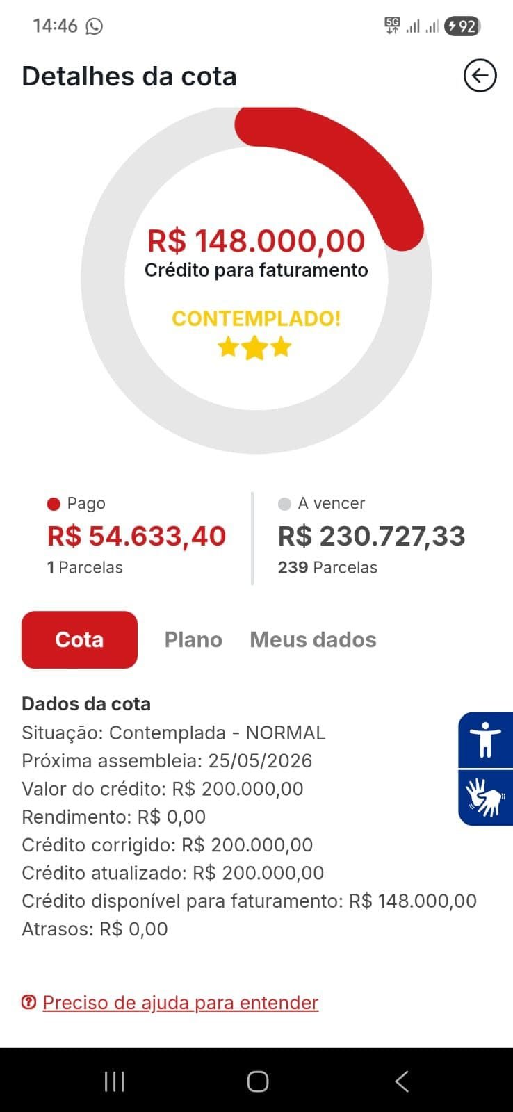 Cota de 148 mil