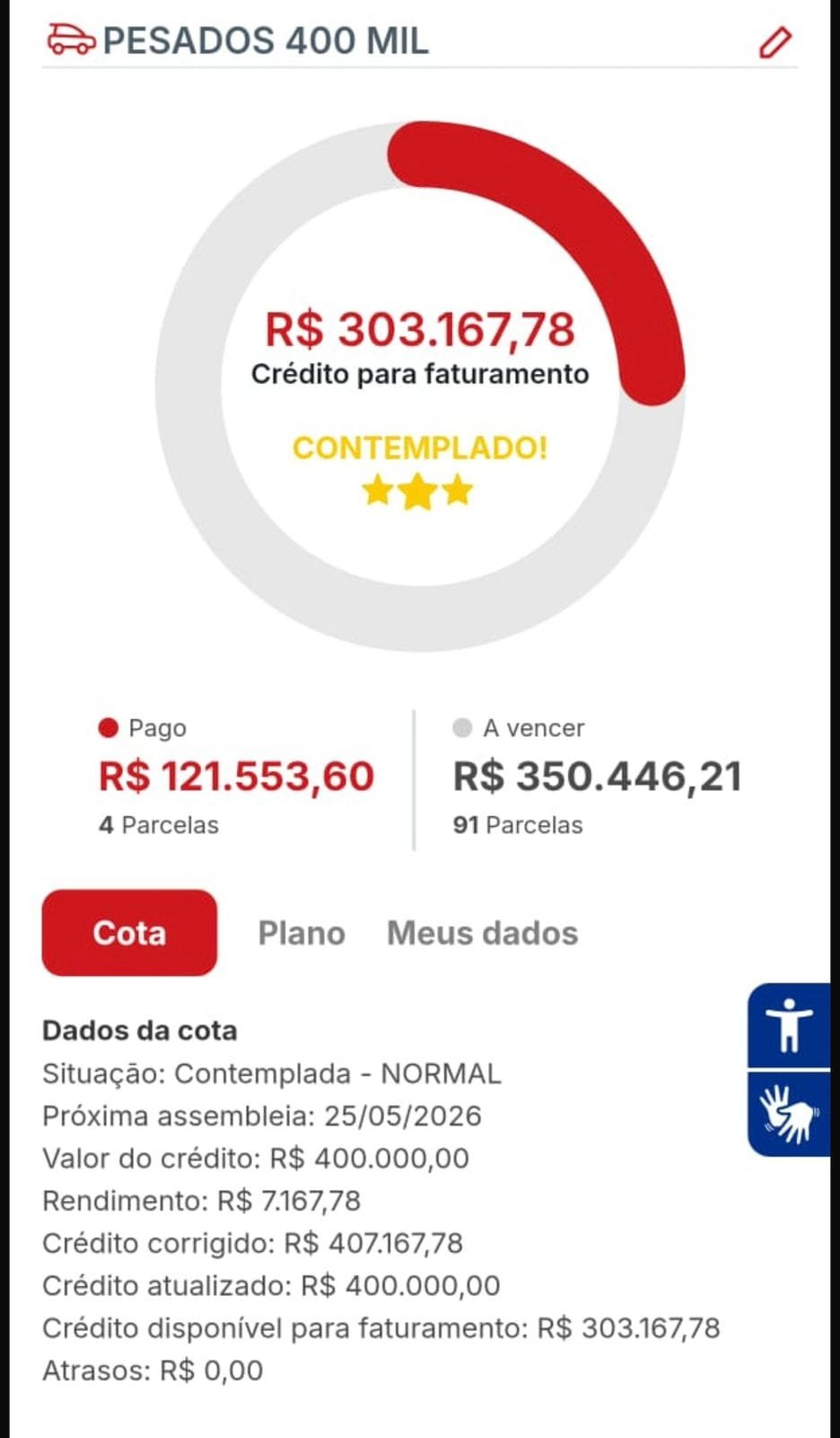Cota de 303 mil